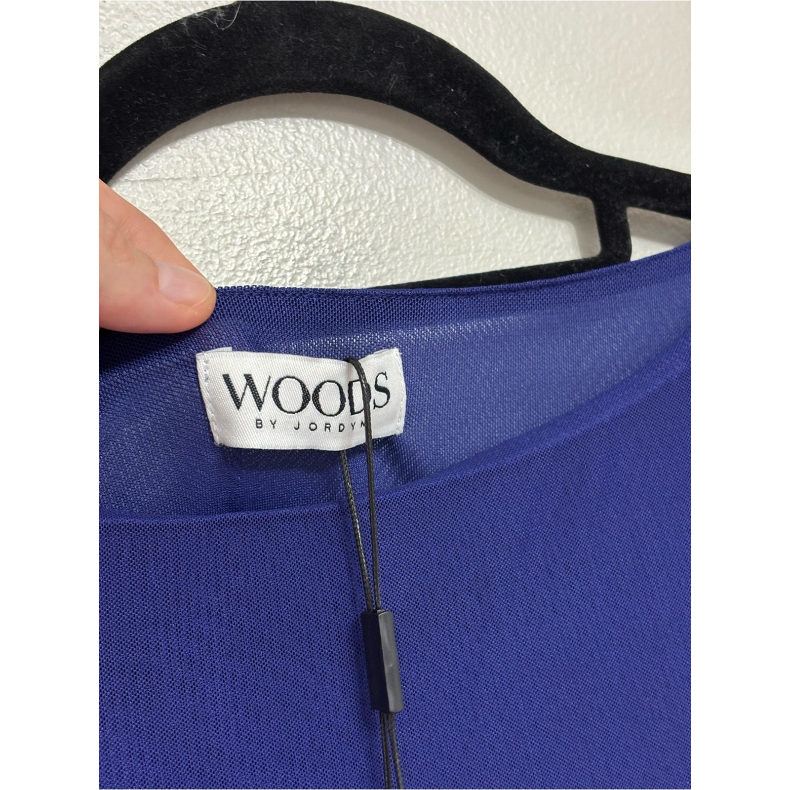 New Woods By Jordyn Kai Mesh Midi Bodycon Dress In Purple Haze - Size Xl — image 6 of 8